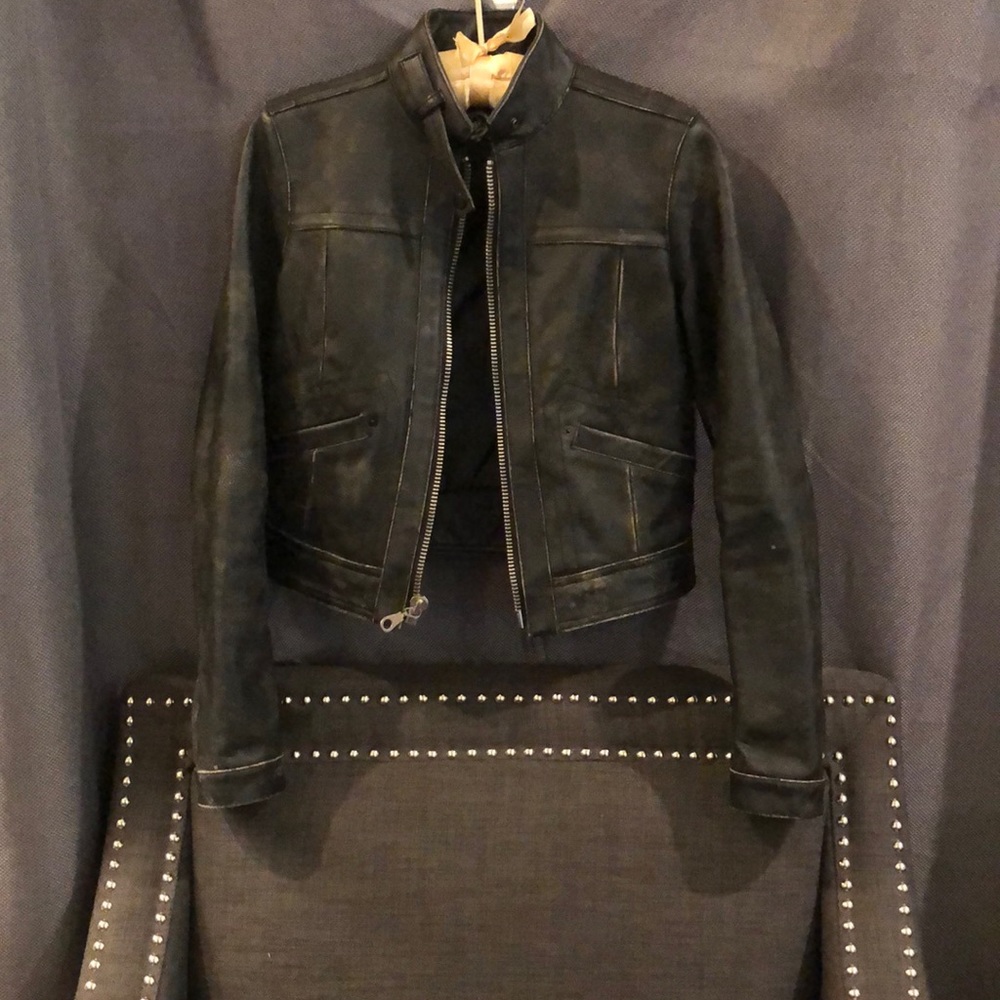 **VINTAGE** Limited Edition Gap Leather Jacket